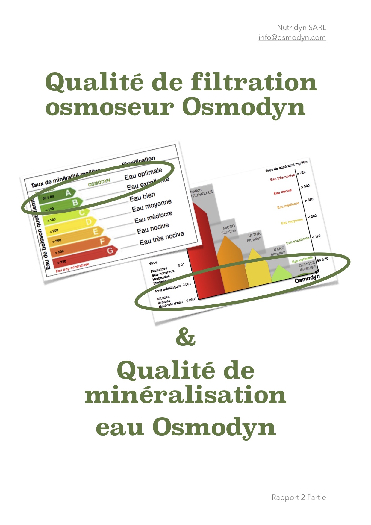 Osmodyn certification qualité